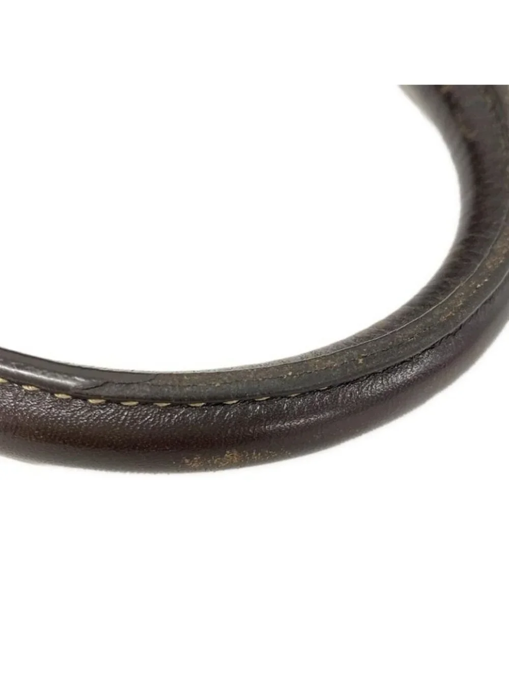 Gucci Business Bag GG Plus Supreme Beige Ebony Dark Brown Leather - Picture 13 of 15